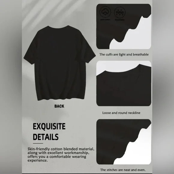 Black Tattooed Girls T-Shirt XXL - Picture 5 of 5